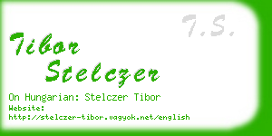 tibor stelczer business card